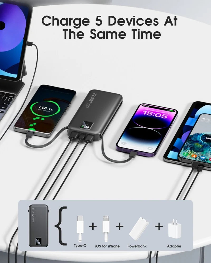 Ac-02F Dual-Head Mobile Power Bank