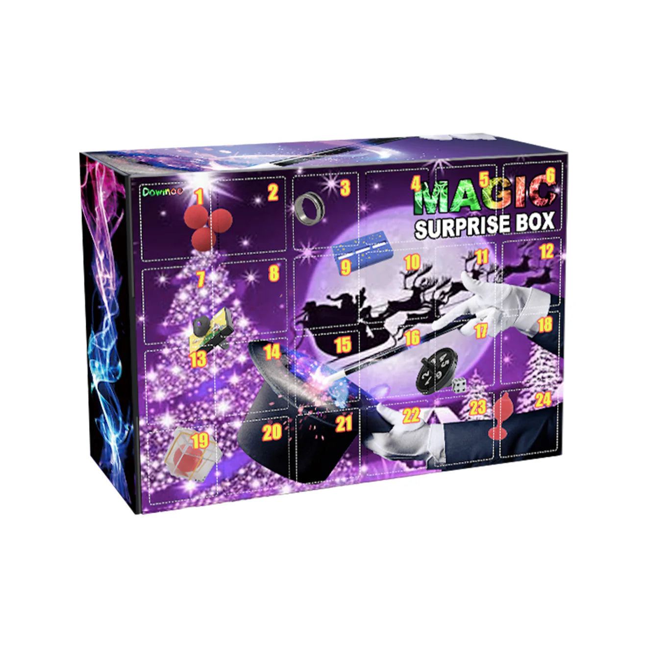 Magic Decompression Blind Box Christmas Atmosphere Gift Magic Props Blind Box Magic Toy Blind Box