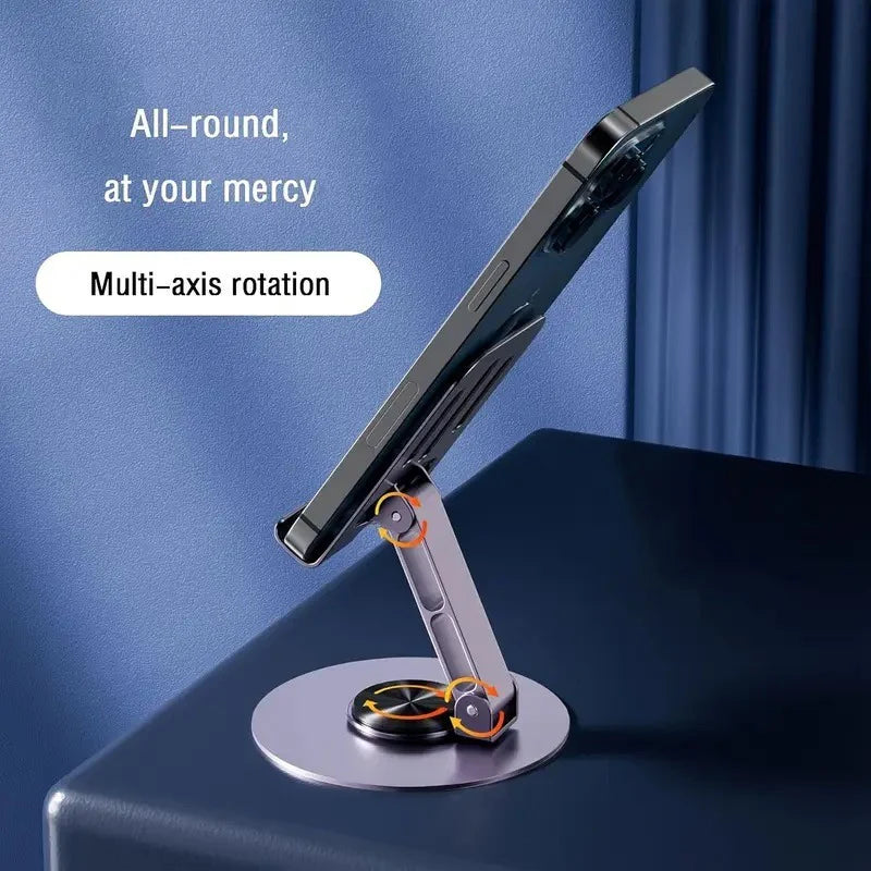 Adjustable Rotating Anti-Slip Metal Phone Stand