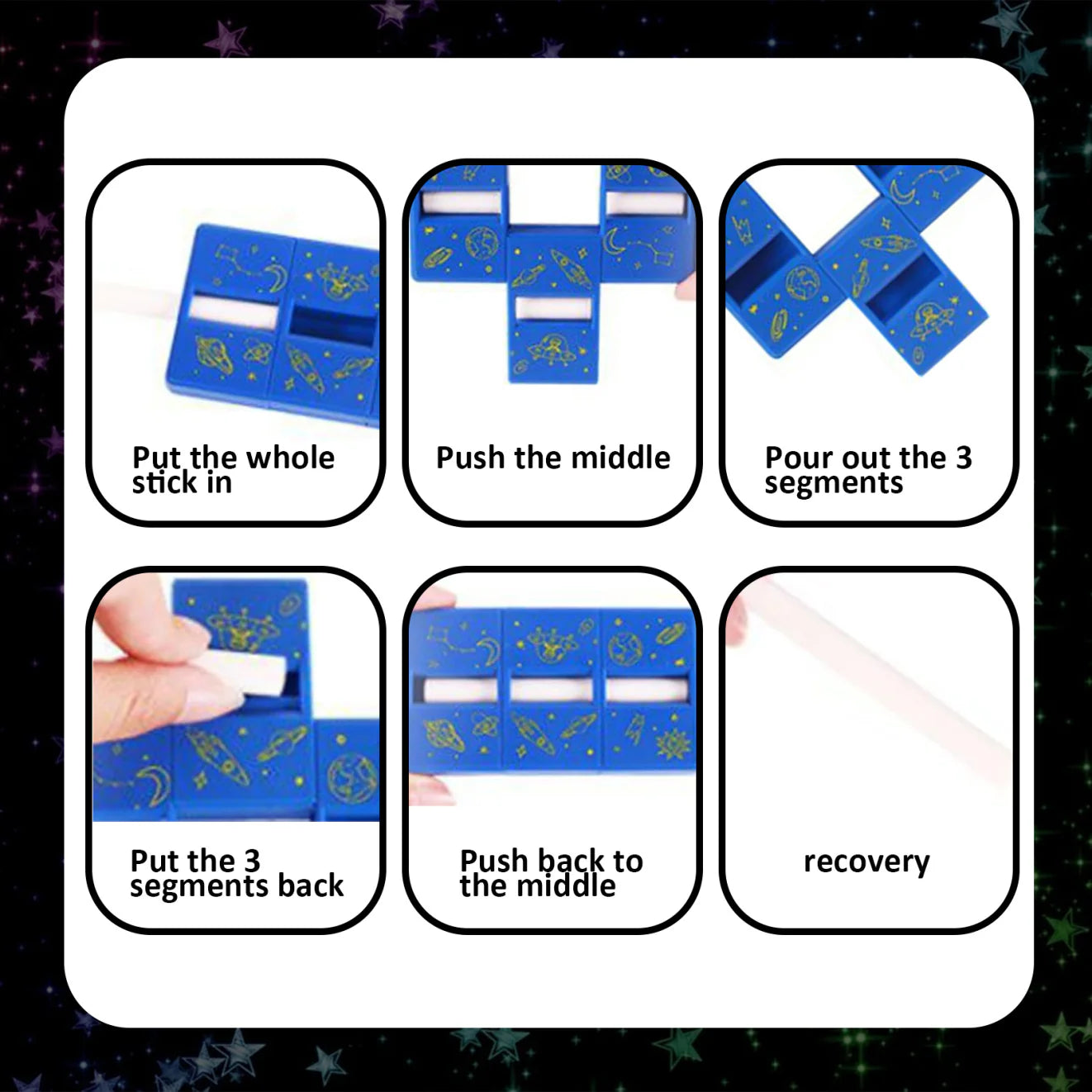 Magic Decompression Blind Box Christmas Atmosphere Gift Magic Props Blind Box Magic Toy Blind Box