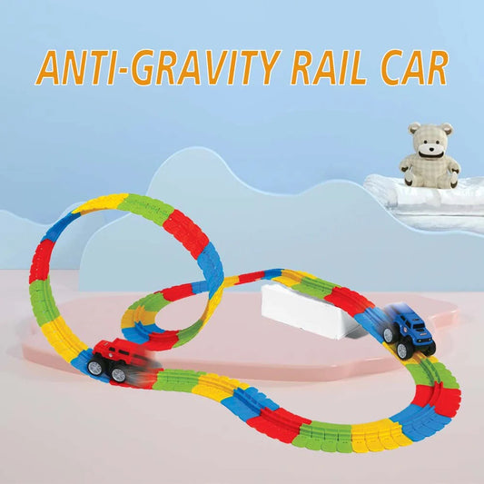 Anti-Gravity Track Racing Adventure Toy Suitable for Car Scene Building Children'S Home Entertainment Children'S Early Education Toys